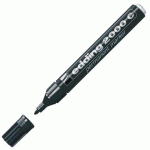 MARQUEUR PERMANENT EDDING 2000C POINTE OGIVE DE 1,5 À 3 MM NOIR