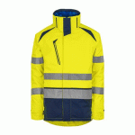 PARKA LONG LIFE JAUNE/MARINE 3XL - T2S