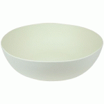 SALADIERS Ø 25 CM EN PLA - BLANC - PLASTOREX