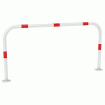 ARCEAU DE PROTECTION SIMPLE 2 M BLANC AVEC BANDES ROUGES - PROCITY