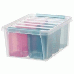 BOÎTE DE RANGEMENT COLOUR 14 L, AVEC INSERT
