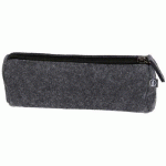 LOT DE 6 - TROUSSE, FEUTRE RPET, GRIS FONCÉ