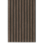 PAPIER PEINT INTISSÉ TASSEAUX DE BOIS BRUN - IMITATION BOIS MARRON FONCÉ PAPIER PEINT TASSEAU BOIS - MARRON, NOIR