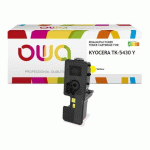 TONER REMANUFACTURÉ OWA - STANDARD - JAUNE - POUR KYOCERA TK-5430 Y - TONER COMPATIBLE