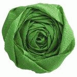 LOT DE 14 - PAPIER CRÉPON, VERT PRÉ