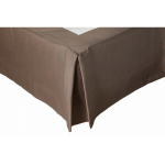 CACHE SOMMIER 180X200 CM CAMELIA TAUPE - TAUPE