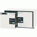 ARMOIRE SÉCURITÉ S. PAILLASSE UB-S-90 UB90.060.110.2S BLANC - MANUTAN COLLECTIVITÉS