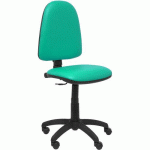 CHAISE AYNA EN SIMILICUIR - ROUE NYLON - TURQUOISE - PIQUERAS Y CRESPO