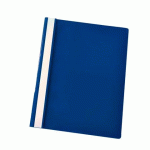 CHEMISE DE PRÉSENTATION À LAMELLES ESSELTE VIVIDA 22 X 31 CM BLEU FONCÉ - BOÎTE DE 25