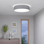 EGLO CONNECT ROMAO-Z PLAFONNIER LED, Ø57 CM, GRIS