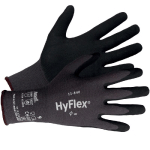 GANTS DE MANUTENTION ANSELL HYFLEX 11-840 TAILLE 10, LOT DE 12 PAIRES