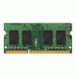 KINGSTON - DDR4 - MODULE - 4 GO - SO DIMM 260 BROCHES - 2666 MHZ / PC4-21300 - MÉMOIRE SANS TAMPON