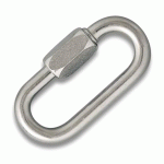 MAILLON DE JONCTION EN ACIER ZINGUÉ 4MM 180KG - CHAPUIS - 740/4