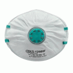 MASQUE JETABLE À VALVE FFP2 RD - 129BW - BOÎTE DE 15 BLS