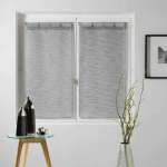 PAIRE DE VOILAGES MILZA 60X120CM ANTHRACITE