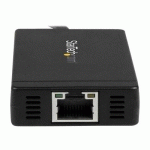 STARTECH.COM HUB USB-C À 3 PORTS AVEC GIGABIT ETHERNET - USB-C VERS 3X USB-A - USB 3.0 - 5GBPS - ADAPTATEUR D