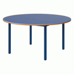 TABLE MALIBU Ø 120 T3 4P STRA ALAISÉ BLEU U525/BLEU 5005