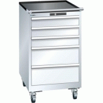 ARMOIRE BLANC PUR 564X725X990 AVEC 5 TIR. 75KG _ 14.397.110 - LISTA