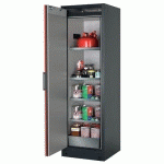 ARMOIRE SÉCURITÉ Q-CLASSIC-90 Q90.195.060 GRIS/ROUGE