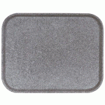 PLATEAU POLY STR 46 X 36 CM - GRANIT GRIS