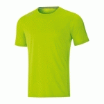 T-SHIRT RUNNING MANCHES COURTES ENFANT - JAKO - RUN 20 VERT FLUO