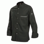 VESTE DE CUISINE HOMME GRIS ANTHRACITE GRAPHITE T.L