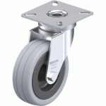 BLICKLE - ROULETTE PIVOTANTE Ø 75MM BANDAGE CAOUTCHOUC SBR 60KG - LPA-VPA 75G