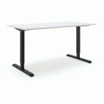 BUREAU RÉGLABLE EN HAUTEUR STEELFORCE PRO 300 - NOIR - GRIS - ACTIFORCE
