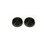 WHIRLPOOL - LOT DE 2 FILTRES CHARBON TYPE 47 150X50 MM (484000008784, CFC0141497) HOTTE AEG, ARISTON HOTPOINT, BAUKNECHT, ELECTROLUX, ELICA,