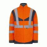 GILET DE FROID ANNAPURNA ORANGE/MARINE XL - T2S