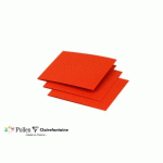 LOT DE 2 - PAQUET DE 25 CARTES PLIÉES POLLEN 116X116MM 210G/M²