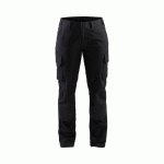 PANTALON DE TRAVAIL INDUSTRIE STRETCH FEMME NOIR C40 - BLAKLADER