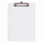 PORTE-BLOC A4 PLASTIQUE TRANSPARENT ALBA 23 X 31,5 CM