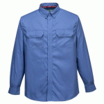 PORTWEST FR69 CHEMISE BIZFLAME PLUS BLEU - TAILLE XXXL