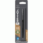 STYLO À BILLE JOTTER XL MONOCHROME, ACIER