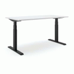 BUREAU RÉGLABLE STEELFORCE PRO 670 SLS - 160CM - NOIR GRIS - ACTIFORCE