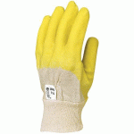 GANTS DE MANUTENTION EUROSTRONG 3800 LATEX CRÉPÉ - JAUNE - 10 - COVERGUARD