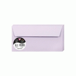 PAQUET DE 20 ENVELOPPES POLLEN 110X220MM 120G/M² - GLYCINE - LOT DE 4