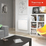 RADIATEUR ÉLECTRIQUE ACOVA - FASSANE VERTICAL 1000W - INERTIE FLUIDE - THX-100-200-TF