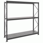 RAYONNAGE DÉPART RAYVOL 2500X2700X800 3 NIVEAUX METAL - MANORGA