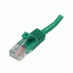 STARTECH.COM CÂBLE RÉSEAU CAT5E UTP SANS CROCHET DE 2M - CORDON ETHERNET RJ45 ANTI-ACCROC - M/M - VERT