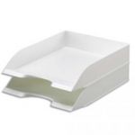 DURABLE CORBEILLE COURRIER PIANO BLANC