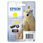 EPSON POLAR BEAR ENCRE JAUNE CLARIA PREMIUM OURS POLAIRE 26XL -  AUTHENTIQUE