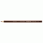 LOT DE 3 - CRAYONS STAEDTLER NORIS COLOUR 185 COLORIS BRUN POCHETTE DE 12