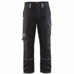 PANTALON RETARDANT-FLAMME NOIR/GRIS TAILLE 50C - BLAKLADER