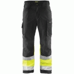 PANTALON SOFTSHELL HAUTE-VISIBILITÉ TAILLE 46 - BLAKLADER