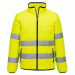 PORTWEST S617 VESTE BAFFLE HV JAUNE/NOIR - TAILLE 6XL