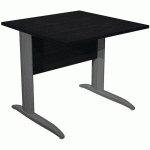 BUREAU PIEDS L MÉTAL FAST 80 CM - NOIR ANTHRACITE