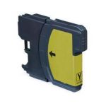CARTOUCHE ENCRE COMPATIBLE BROTHER LC1100 LC980 JAUNE