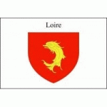 DRAPEAU LOIRE : DIMENSIONS - 100 X 150 CM